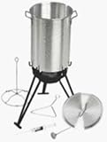Eastman Outdoors Model 38021 30-Quart Professional-Grade Outdoor Cooking Set with Burner