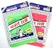 8 pcs Asian Exfoliating Bath Washcloth - Red & Green