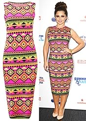 Leopard Print Elastane/Viscose High-Neck Sleeveless  Bodycon Dress/Midi Dress  With a Bow(s)