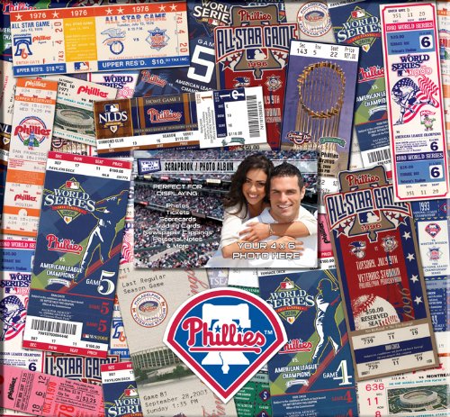 Philadelphia Phillies 12 x 12 Ticket & Photo Scrapbook at Amazon.com