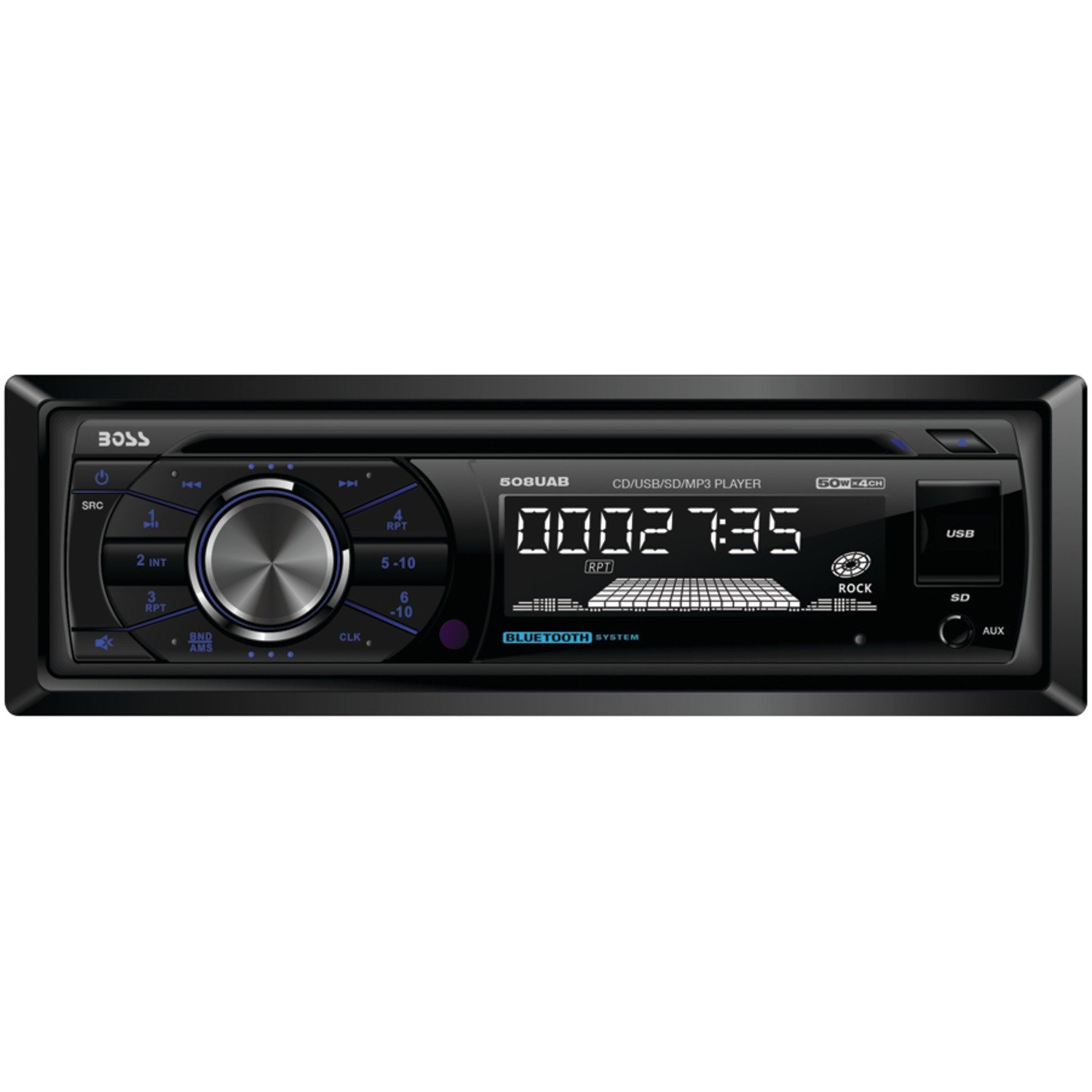 BOSS AUDIO 508UAB SingleDIN CD/MP3 Player Receiver