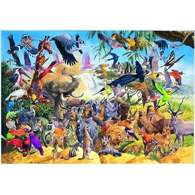 Prairie & Desert 500pc Jigsaw Puzzle by James Hamilton Grovely