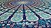 Dpnamron COR's Multi-Colored Mandala Tapestry Indian Wall Hanging, Bedsheet, Coverlet Picnic Beach Sheet Hippie Wall Tapestry or Bedspread in Organic Cotton Tree of Life 95 x 85 Inches