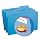 Smead 1/3-Cut File Folders, Heavy Duty Reinforced Tab, Legal Size, Blue, 100 Per Box (17034)