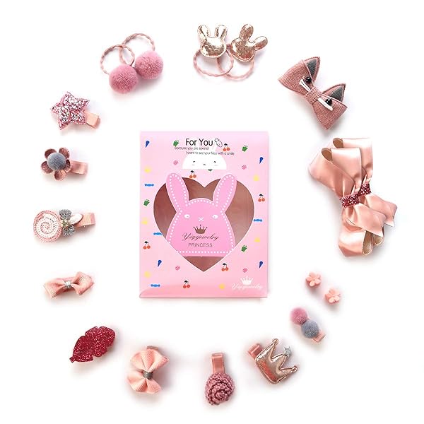 Baby Girl S Hair Clips Cute Hair Bows Baby Elastic Hair Ties Hair