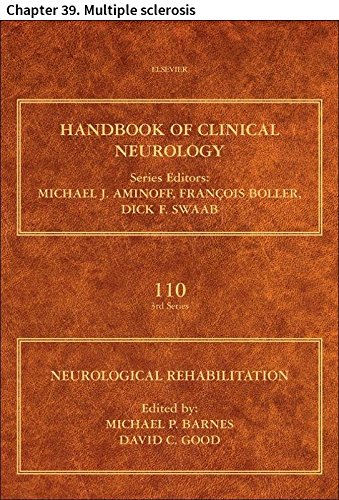 Neurological Rehabilitation: Chapter 39. Multiple sclerosis (Handbook of Clinical Neurology)