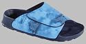 Birkis Synthetic-Sandals ''Samoa'' from Birko-Flor in coral reef blue with a regular insole