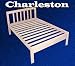 Charleston Solid Hardwood Platform Bed Frame - Twin Size