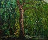 IMAGE OF Art Reproduction Oil Painting - Monet Paintings: Weeping Willow - Classic 20