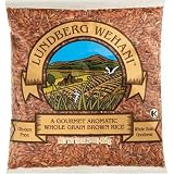 Lundberg Wehani A Gourmet Aromatic Whole Grain Brown Rice 16 Ounce Bags Pack of 6 by Lundberg