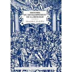 Histoire du d�veloppement de la biologie