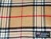 100% Cashmere Plaid Scarves (New England Plaid Classic Camel)