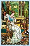 Art Poster, The Hind in the Wood - In Thought - 18.75 x 27.5
