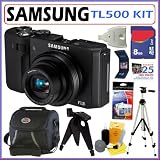 Cheap Samsung TL500 10MP Digital Camera with 3x Optical Zoom and 3-inch Swivel LCD + 8GB Accessory Kit