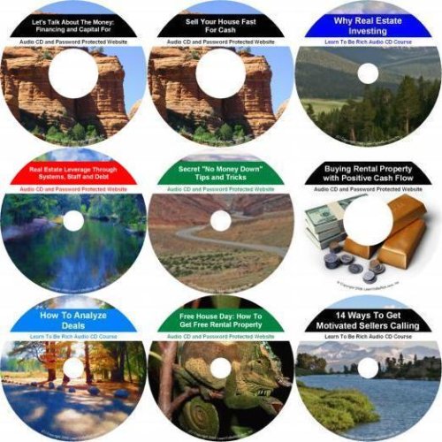 The Advanced No Money Down, Flexible Seller, Home Study Real Estate Mentoring System on 9 CDs