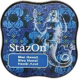 Tsukineko StazOn Midi Ink Pad, Blue Hawaii