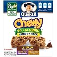 BUY : Quaker Chewy Granola Bars Chocolate Chunk, Oatmeal Raisin and Peanut Butter Variety Pack 90 Calories, 8 Bars per Pack (Pack of 6)