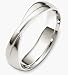 Designer 5mm 14 Karat White Gold Multi Texture Wedding Band Ring
