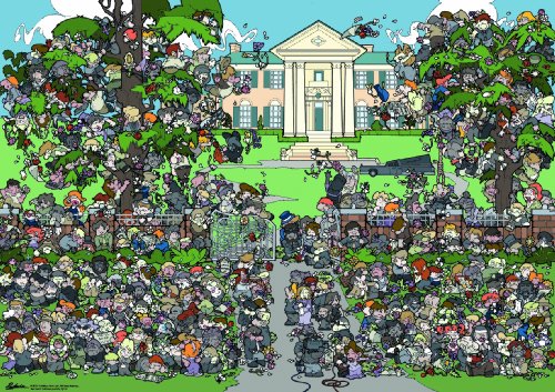 Heye 29419 - Standardpuzzles 1000 Teile Wheres Elvis Graceland, Daniel Lalic Preisvergleich