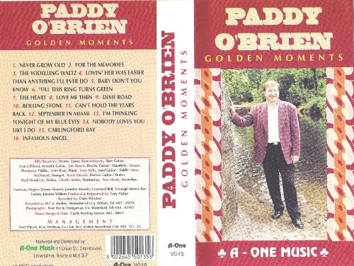 PADDY O BRIEN : GOLDEN DVD