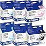 Epson T048 (T048120-T048620) OEM Genuine Inkjet/Ink Cartridges Combo for Epson Stylus Photo Inkjet Printers, Pack of 6