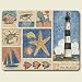 Coastal Collage Lighthouse 15