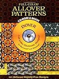 Full-Color Allover Patterns CD-ROM and Book (Dover Electronic Clip Art)
