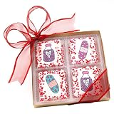 Sugar Lips Get Well White Chocolate Half Grahams - Box of 8