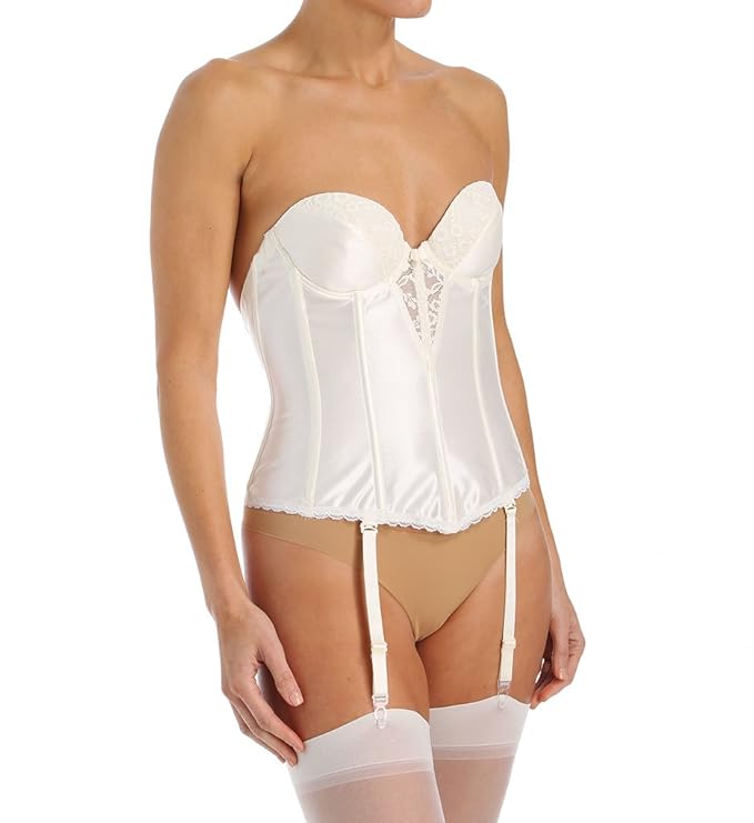 Strapless Plunge Backless Bustier | Amazon.com