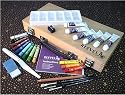 Reeves Oil Paint Artist Box- Complete Set in a Wooden Box