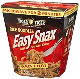 Review Tiger Tiger  / Tiger Tiger Easy Snax, Pad Thai with Rice Noodles, 10-Ounce Boxes (Pack of 8)