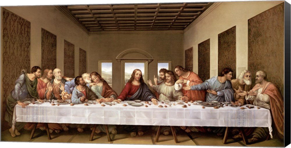 Amazon.com: The Last Supper by Leonardo Da Vinci Wall Picture ... Amazon.com: The Last Supper by Leonardo Da Vinci Wall Picture ...