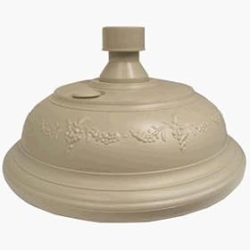 Adams Mfg. Patio Furn. 8128-23-3716 Clay Deco Umbrella Base from Umbrella Bases