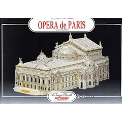 Paris Opera House: Scale Architectual Paper Model