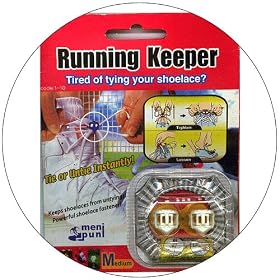 Running Keeper Shoelace Fastener by 