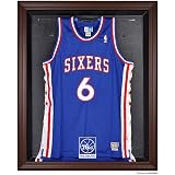Mounted Memories Philadelphia 76Ers Brown Framed Jersey Display Case