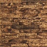 Texture Plus Indoor/Outdoor Siding Panel, Stacked Stone, Tan