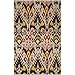 Safavieh Ikat Collection IKT216A Handmade Beige and Brown Premium Wool Area Rug (5