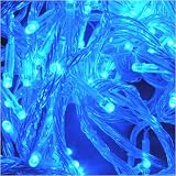 Multifunction LED fairy lights in BLUE, Christmas Lights, made by QB