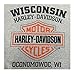 Harley-Davidson Men's Tee, Distressed Bar & Shield Short Sleeve 30296597 (L)