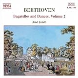 cover of Beethoven: Bagatelles and Dances, Vol. 2