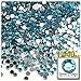 The Crafts Outlet 1,440pc Rhinestones Round 3mm (10ss) Flatback Royal Blue