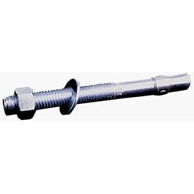 ITW Ramset Red Head WS-1270 1 2 x 7 Concrete Wedge Anchors (25-Pack) by ITW