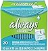 LWAYS Feminine Wipes Lightly Scented 20 Count