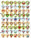 63 Christmas Stickers