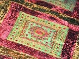 40% Off Velvet Mirror Embroidery Sari Tapestry Bedspread Coverlet Throw