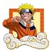 Naruto Uzumaki in cloud w weapon Heat Iron On Transfer for T-Shirt ~ Naruto