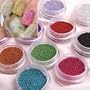 niceEshop(TM) Fashion Caviar Nails Art New 12 Colors plastic Beads Manicures or Pedicures Nail Art +Free niceEshop Cable Tie