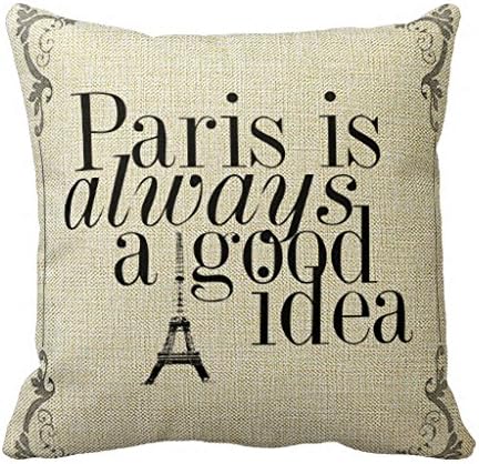 Decorative Cotton Linen Throw Pillow Covers(18 x 18inches) Cateyes#374