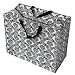 Recycled Jumbo Baroque Black and White Bag. Suitable for laundry, toys, storage